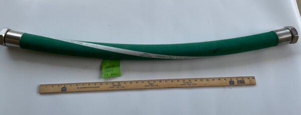 48”x2” SAINT GOBAIN TLCT/SFTL FLOUROPOLYMER Green FG HOSE DIXON 13HG200 Fittings