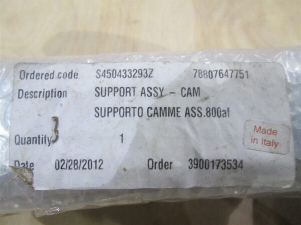 Support Assembly - Cam 3M Part # 78-8076-4775-1 - Image 3