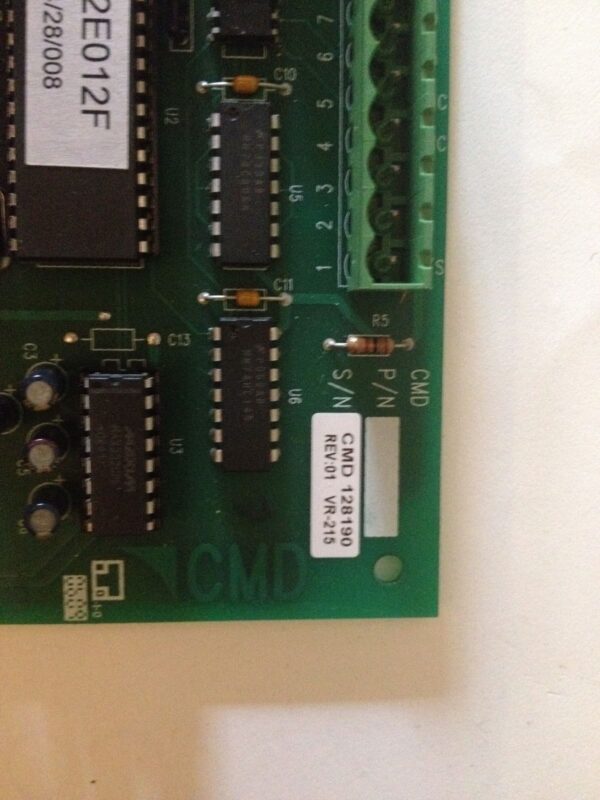CMD 128190 Rev 1 VR-221 PC Control Board - Image 2