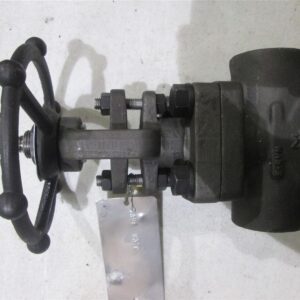  OMB Gate Valve 810 1" Socket Weld Class 800 PSI 1975