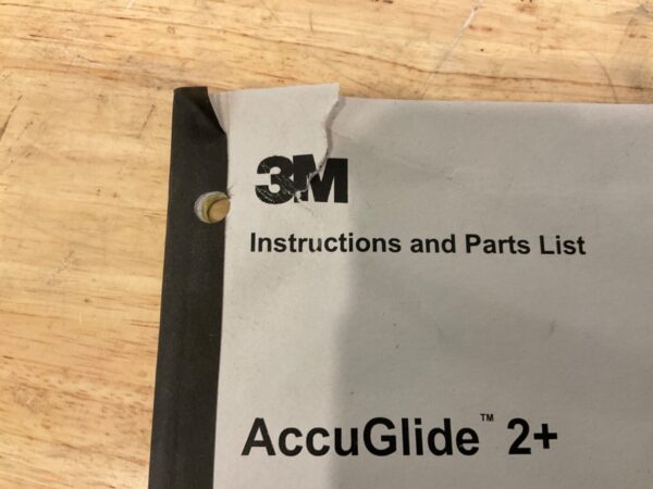 Instruction And Parts List For 3M AccuGlide 2+ STD 2” Type 10500 Case Sealer - Image 2