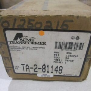 Acme Transformer TA-2-81148 Single Phase 350V 50/60 HZ