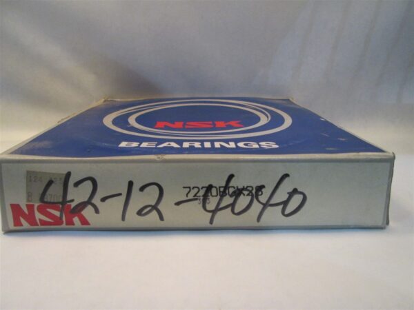 NSK Angular Contact Ball Bearing 7220BGX28 - Image 2