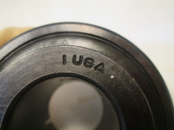 Insert Bearing MB MFG 1 USA 2-7/16" OD 1" ID Stamped 206 Compression Collar - Image 4