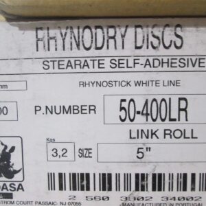 Rhynodry Sanding Discs 5" Sterate Self-Adhesive PSA 400 Grit Roll of 100