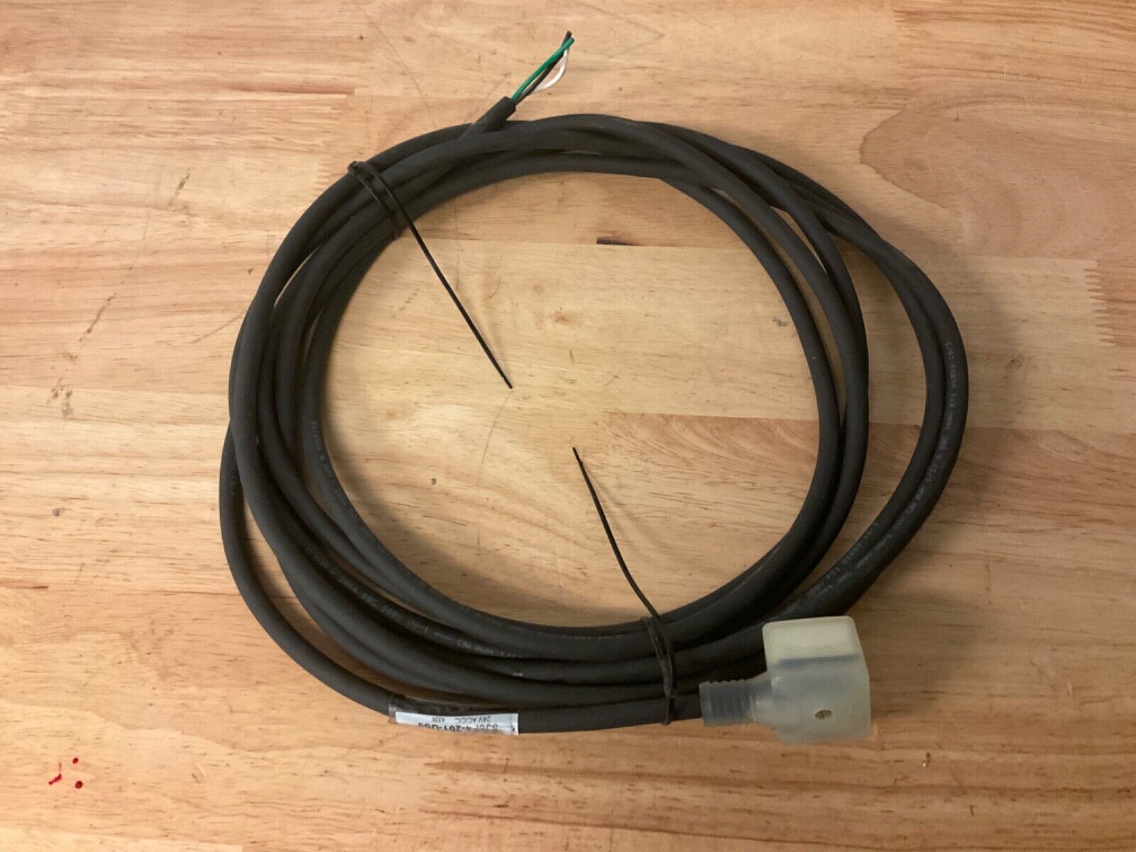 Canfield Connector 5J6F4-201-US0 B12 Solenoid Cable, 15 Ft. M9