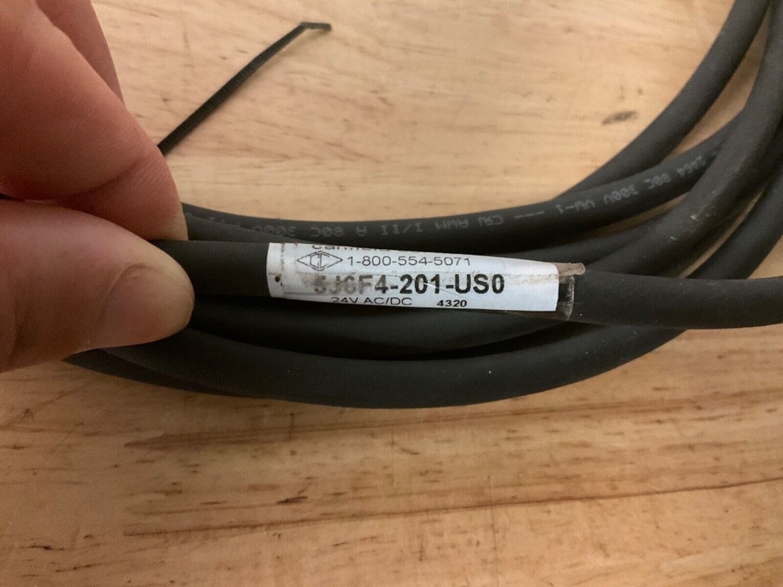 Canfield Connector 5J6F4-201-US0 B12 Solenoid Cable, 15 Ft. M9 - Image 2