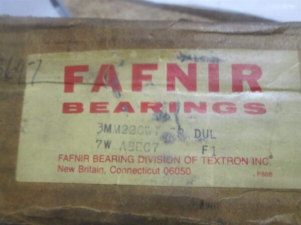 Fafnir Thrust Bearing Pair Set 3MM220WI CR DUL