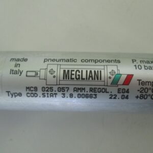  Megliani MC9 025.057 25 x 60 MM Pneumatic Cylinder Industrial