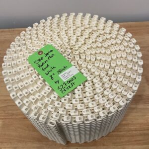 Intralox 2400 Series Radius Flush Grid Polypropylene Conveyor Belt 8" Wide