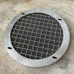 16" OD Stainless Steel Mesh Disc Filter top