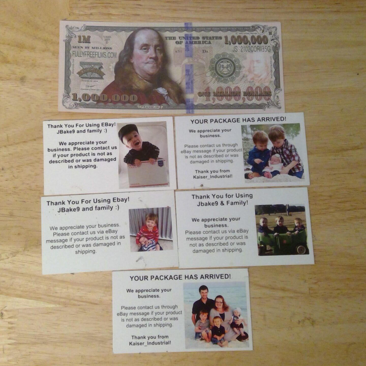 eBay seller Kaiser_Industrial leaving eBay