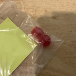 C01259 Burford Twist Tyer Red Lense for Indicating Light Set of Two