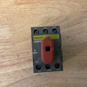 CDNF32 Bussman 3 Pole Disconnect Switch Burford A02345