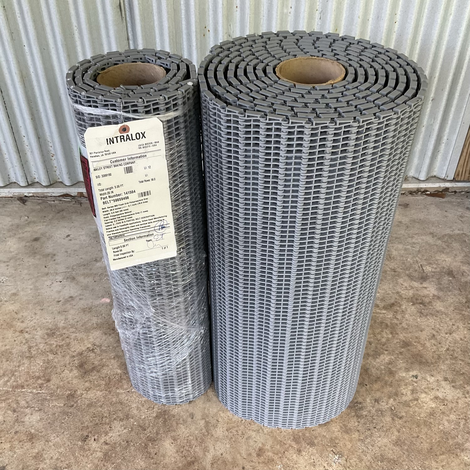 141564 Intralox Modular Conveyor Belt 2