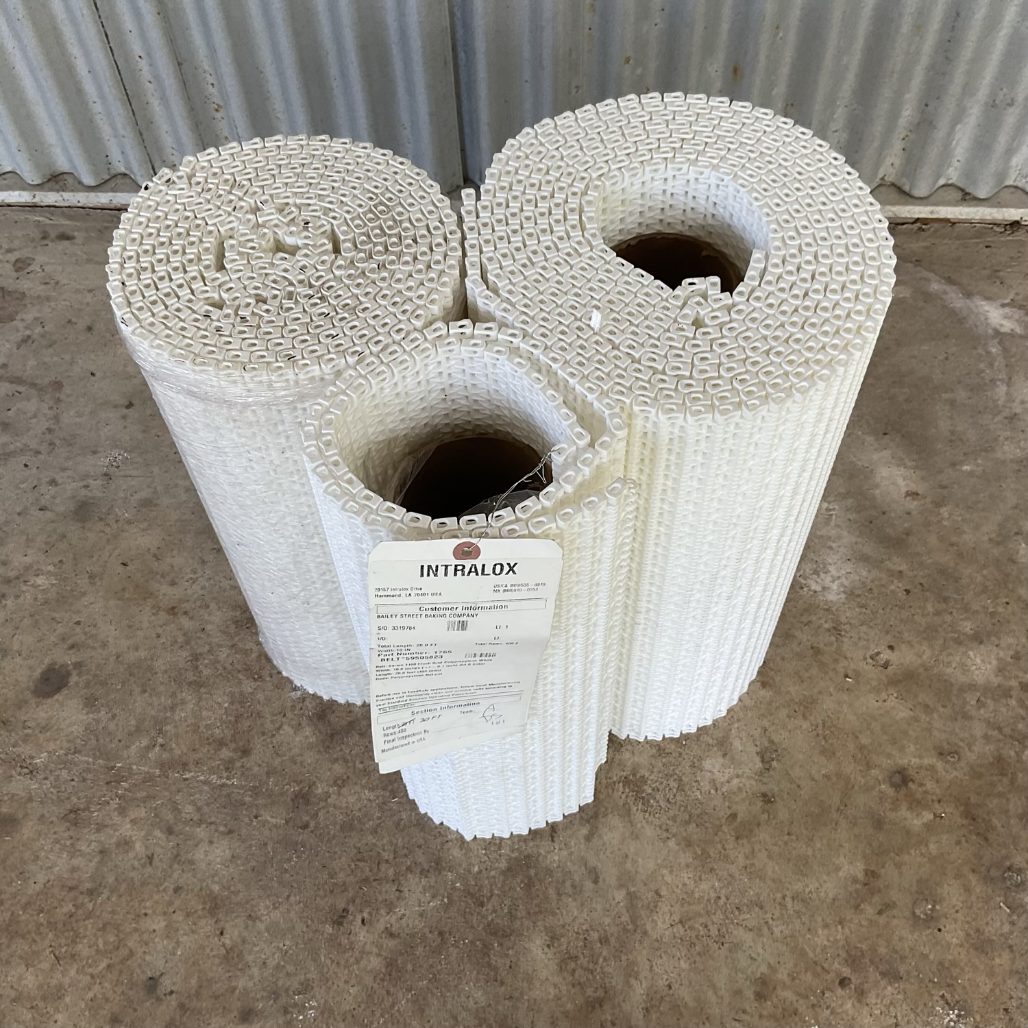 Intralox Modular Conveyor Belt 2